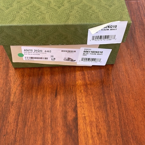 Gucci denim tennis sneaker. Size 39 - Picture 6 of 6